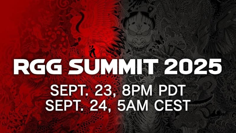 RGG Summit 2025 se transmite mañana, 23 de septiembre, a las 8:00 p.m. PT