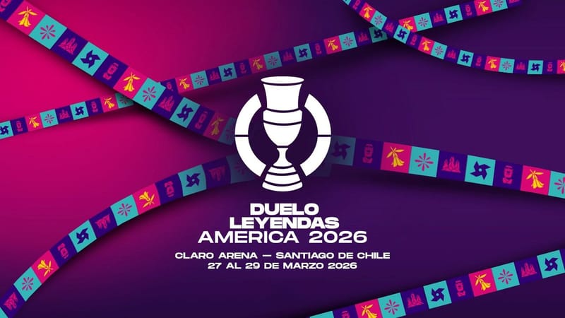 Claro Arena será sede de la primera Copa Duelo Leyendas de América