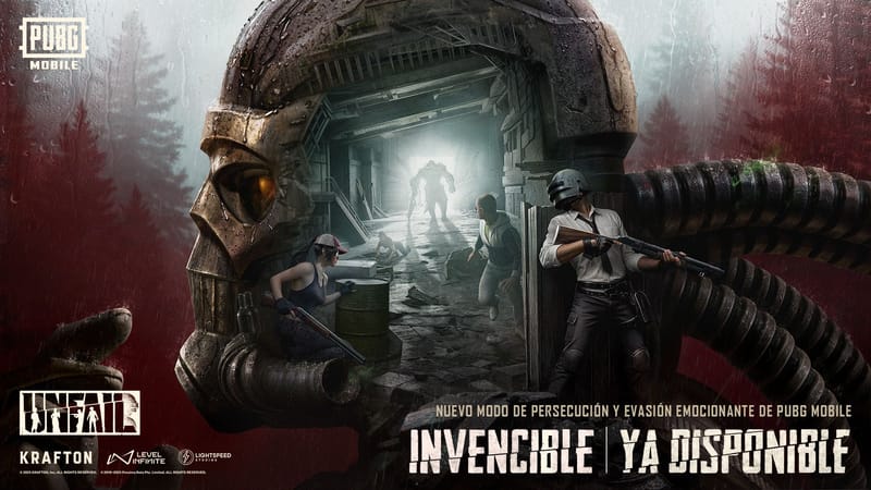 PUBG MOBILE lanza su primer modo PvP asimétrico, “Invencible”, que ofrece emocionantes enfrentamientos entre depredadores y supervivientes