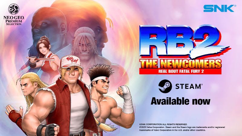 ¡El icónico juego de peleas Real Bout Fatal Fury 2 se encuentra disponible en Steam!