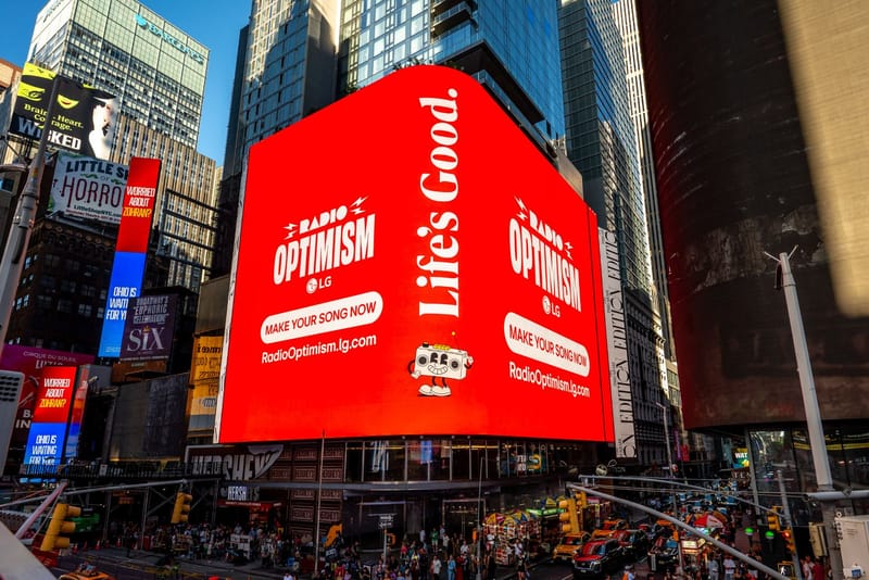 El amor suena mejor con Radio Optimism: La iniciativa de LG que transforma emociones en melodías
