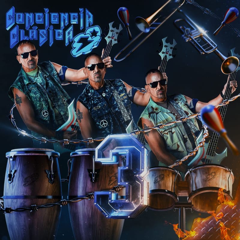 Conciencia Clásica lanza "3": El épico álbum que une el poder del rock clásico con el sabor imparable de la salsa y ritmos caribeños
