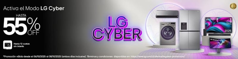 LG tendrá descuentos de hasta mitad de precio para este Cyber Monday