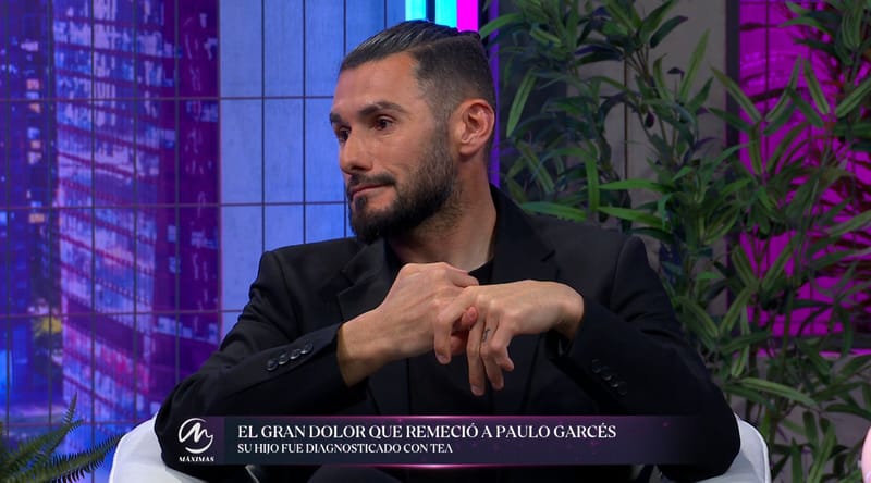 Paulo Garcés y su historia más personal en Máximas: “Mi gran miedo es qué pasará con mi hijo cuando yo no esté”