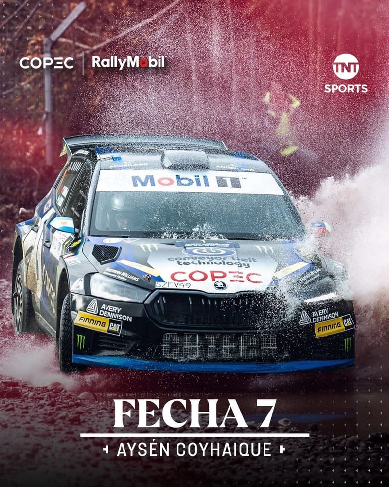 TNT Sports vuelve a encender los motores del Copec RallyMobil desde la Región de Aysén