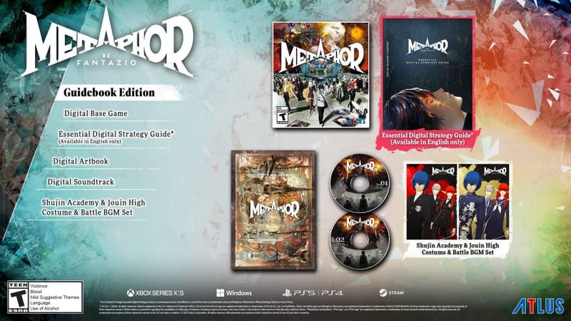 Se anuncia la Metaphor: ReFantazio Guidebook Edition en el stream especial por el primer aniversario