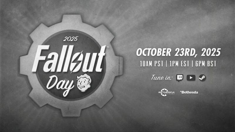 ¡Stream del Día de Fallout el jueves 23 de octubre!