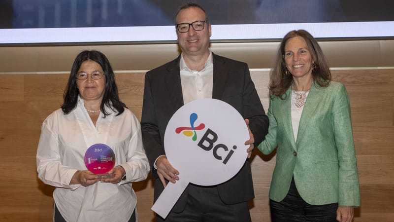 Bci es reconocido como la empresa más innovadora en el sector bancario en Chile