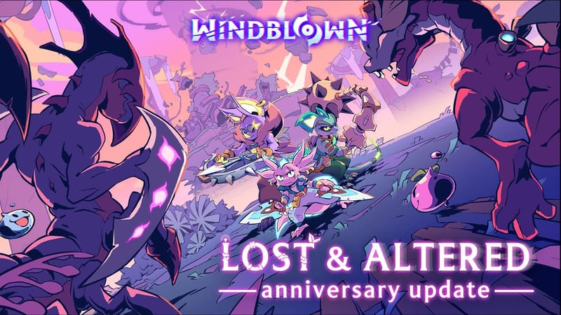 Windblown celebra su primer aniversario con una gran actualización, “Lost and Altered”