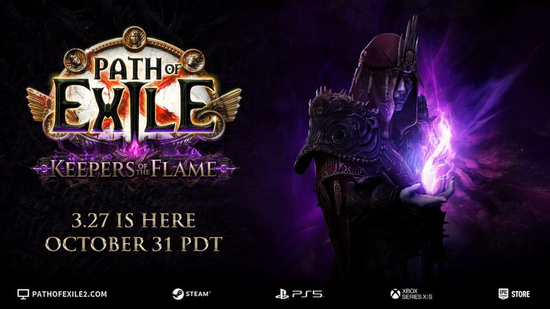 Path of Exile: Keepers of the Flame se estrena el 31 de octubre