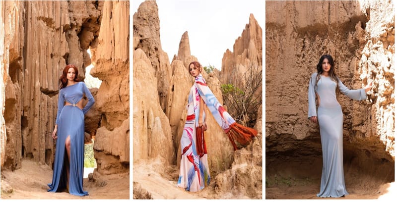 Carmen Belissa presentó “Alas del Mar”: un homenaje al Caribe, la libertad y la elegancia femenina