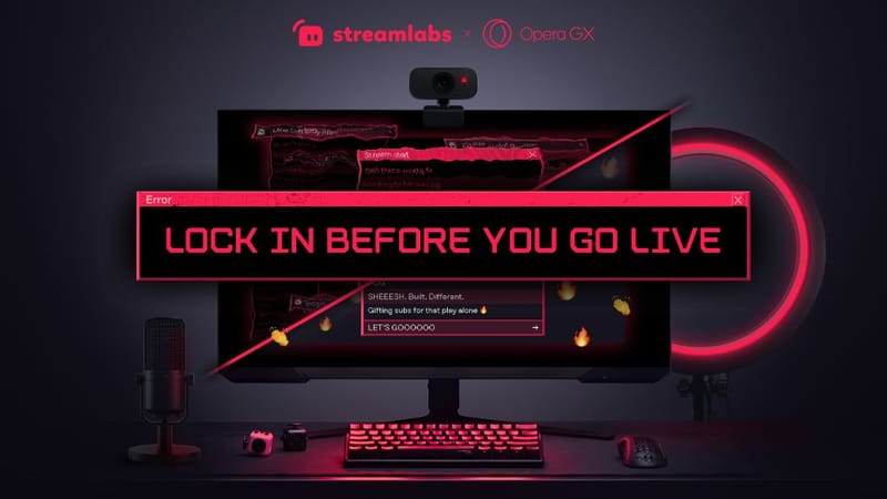 Tu stream, tus reglas: Opera GX lanza el nuevo Modo Streaming, totalmente personalizable y privado