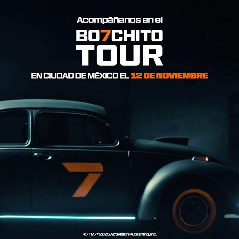 Call of Duty: Black Ops 7 llevará el auto de El Replacer a las calles de la Ciudad de México