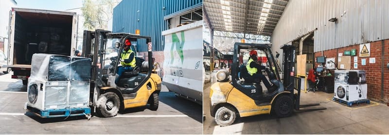 ¿Cómo se reciclan los electrodomésticos? Un tour por Degraf, el corazón del reciclaje de Samsung