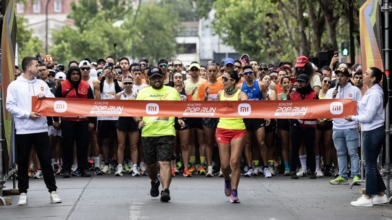 La exitosa Xiaomi Pop Run reunió a dos mil personas en una mañana de deporte y diversión