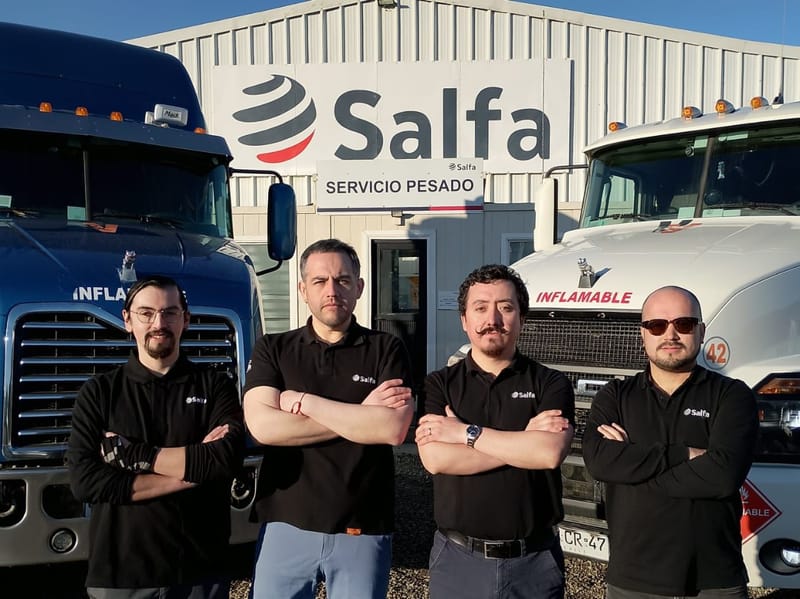 Especialistas de Salfa en Magallanes competirán en EE. UU. por el título mundial del Mack Masters 2025