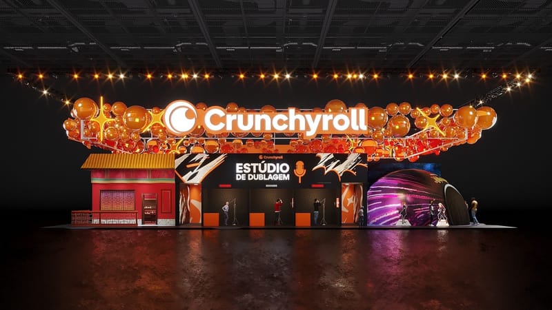 Crunchyroll es la casa del anime en CCXP25 Brasil
