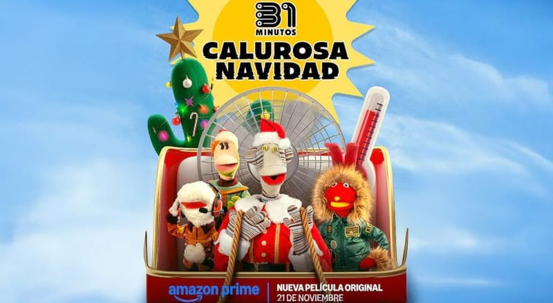 ¿Cómo activar Prime Video sin costo y ver la nueva película de 31 Minutos: “Calurosa Navidad”?