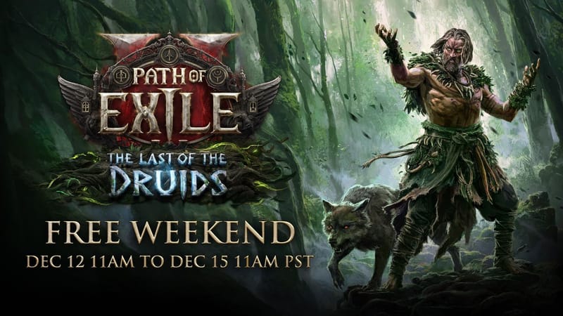 GGG Live vuelve el 4 de diciembre con Path of Exile II: The Last of the Druids y un fin de semana gratuito