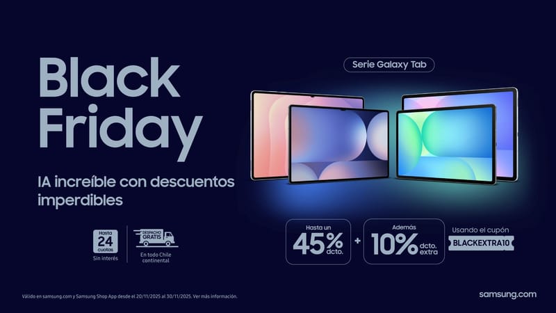 Black Friday: renueva tu ecosistema Galaxy con los nuevos dispositivos de Samsung