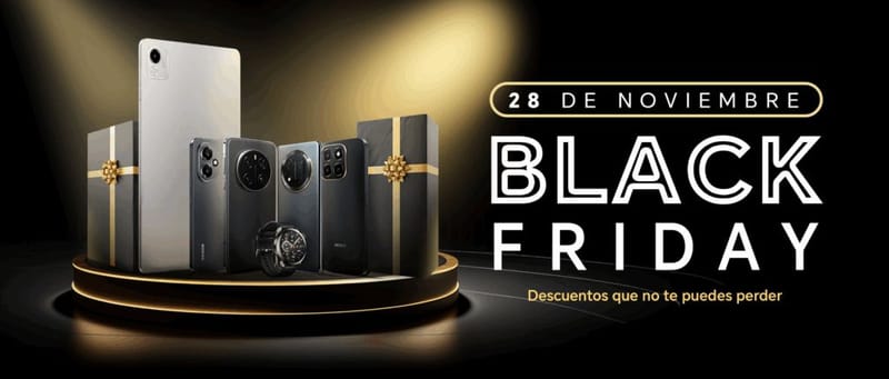 HONOR anuncia descuentos de hasta 40% en smartphones y tablets para el Black Friday 2025