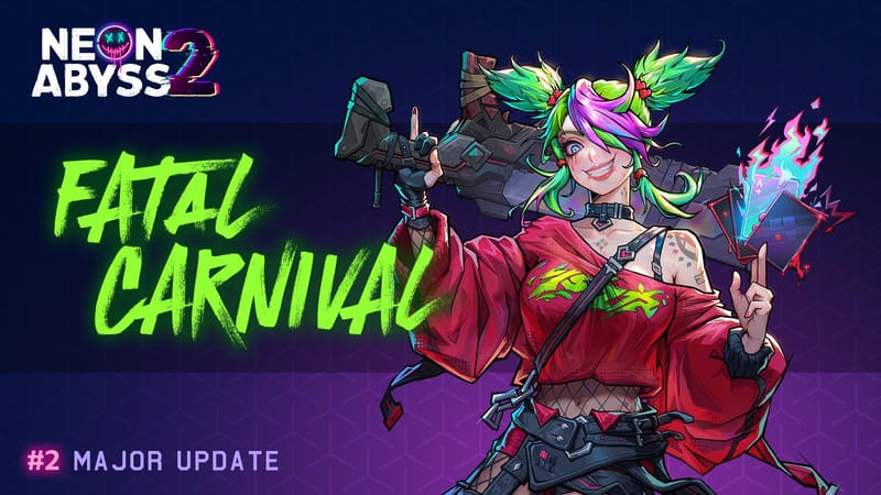 Neon Abyss 2 desciende más profundo con la segunda gran actualización: nuevos jefes, un nuevo agente y un montón de mejoras