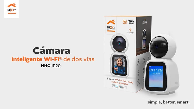 Nexxt Home presentó en Chile su Cámara Inteligente para videollamadas bidireccionales