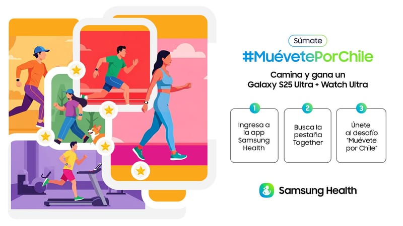 “Muévete por Chile”: el challenge que premia a quienes cuidan su bienestar