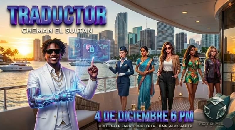 Cheman "El Sultán" conquista la escena urbana con "Traductor", su nuevo sencillo