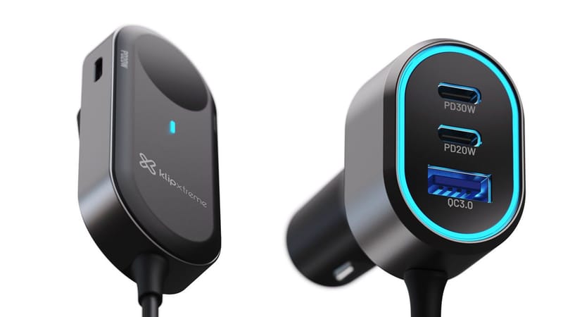 Llegó a Chile el cargador para auto de Klip Xtreme