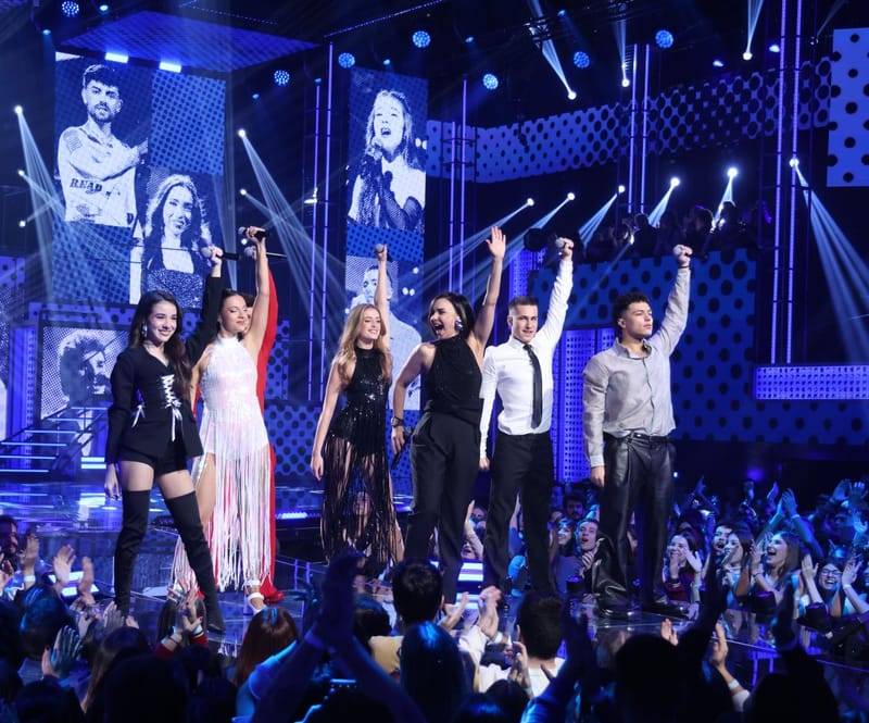 Gala 12 de Operación Triunfo 2025: Claudia Arenas, Cristina, Guille Toledano, Olivia, y Tinho pasan a la Gala Final