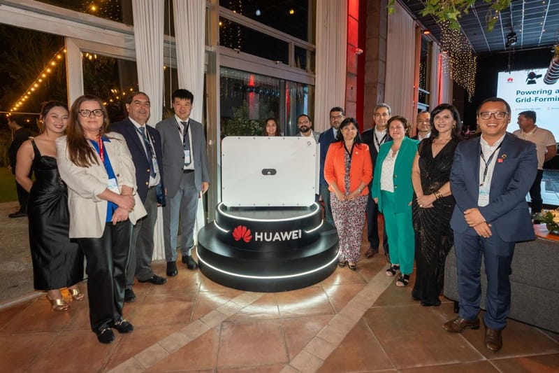 Huawei Digital Power lanza primer inversor solar grid-forming en Chile