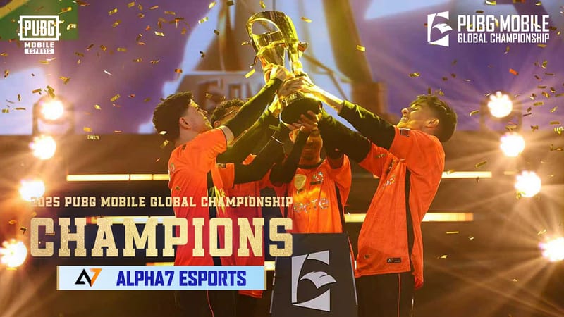Alpha7 Esports se corona campeón en la gran final del Campeonato Mundial de PUBG Mobile 2025 con importantes anuncios para 2026