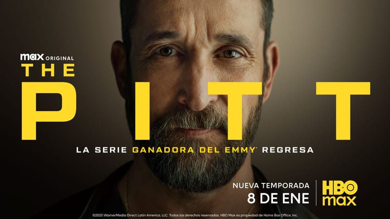 The Pitt regresa con una segunda temporada este 8 de enero a HBO Max