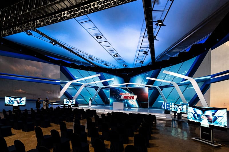 LG presenta solución led avanzada en el estudio de producción virtual más grande de corea del sur