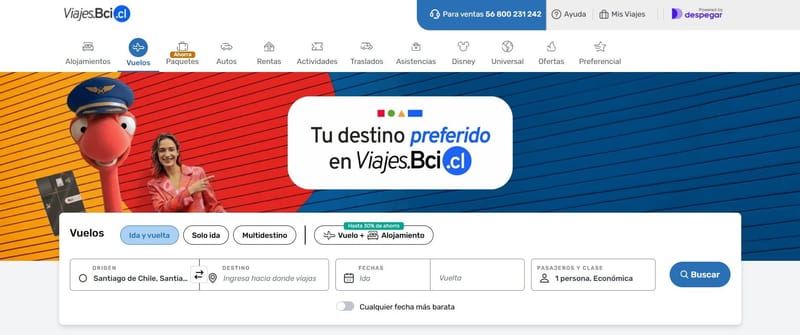 Bci lanza nueva Banca Preferencial y potencia su oferta de beneficios en viajes