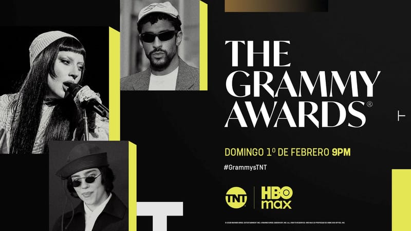 TNT y HBO Max transmitirán en vivo la 68ª entrega anual de los Grammys este 1 de febrero