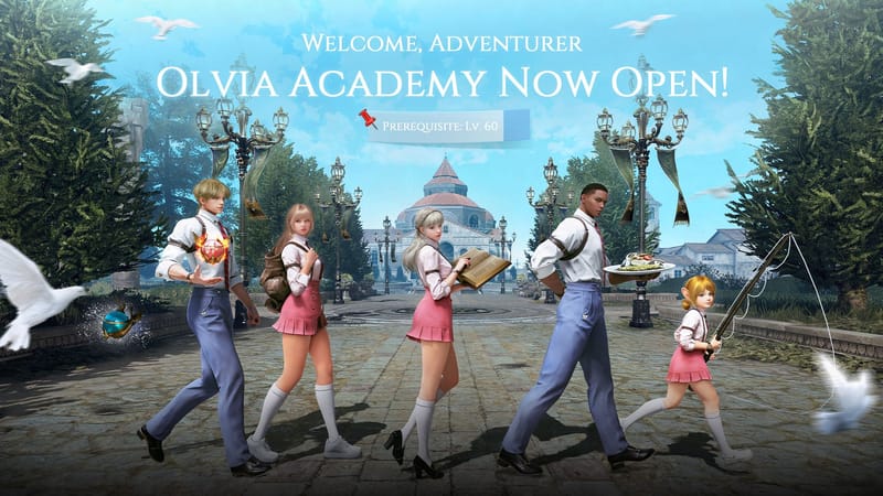 Black Desert Online presenta la Academia de Olvia, un campus diseñado para nuevos aventureros