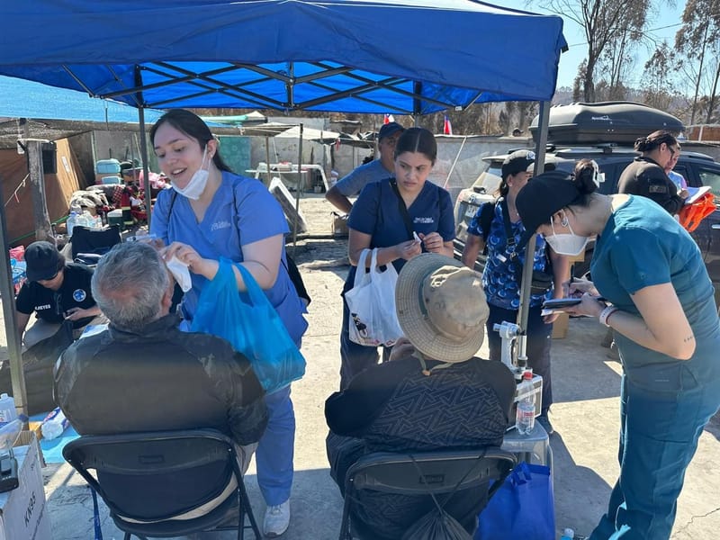 Reale Foundation apoya operativo oftalmológico de emergencia en la Región del Biobío para brigadistas y bomberos