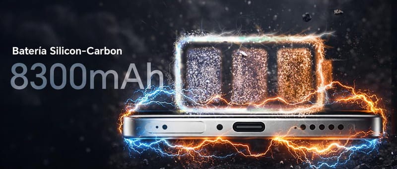 HONOR Magic8 Lite en Chile: inmensa batería de 8.300 mAh y durabilidad de 6 años