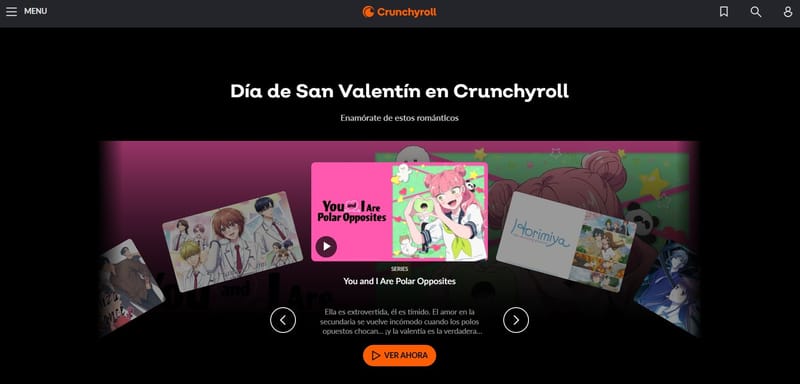Tienes una cita con las colecciones de anime para celebrar el mes del amor y de la amistad en Crunchyroll