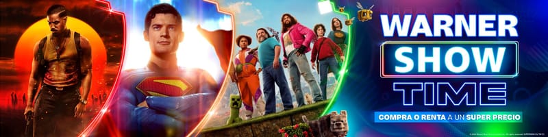Warner Bros. presenta Warner Show Time para disfrutar de sus mejores películas