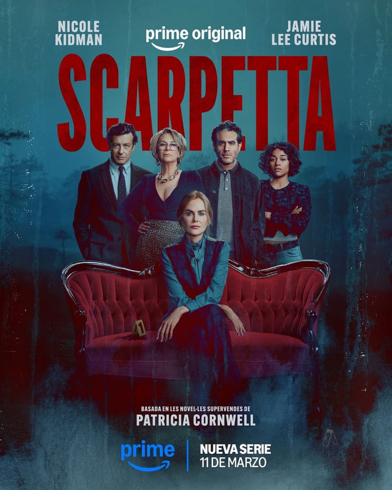 Prime Video desvela el póster y trailer oficial de Scarpetta que se estrenará el 11 de marzo