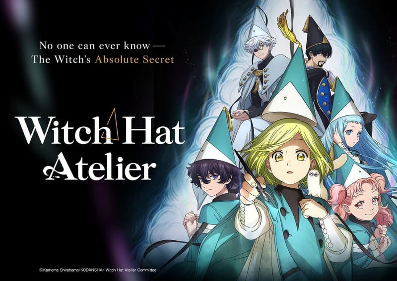 La magia de Witch Hat Atelier llegará el 6 de abril a Crunchyroll