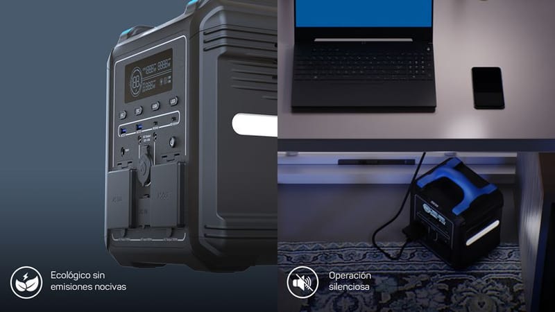 TITAN, el generador portátil y ecológico para usar al aire libre de Forza