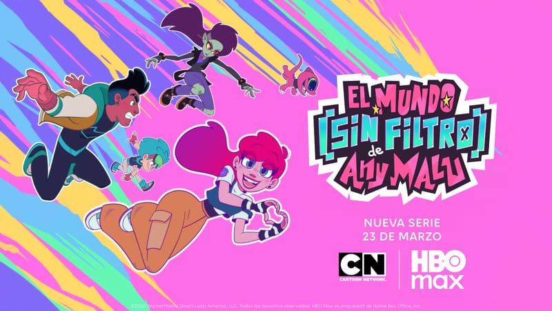 HBO Max y Cartoon Network anuncian el estreno de la nueva animación El Mundo [Sin Filtro] de Any Malu