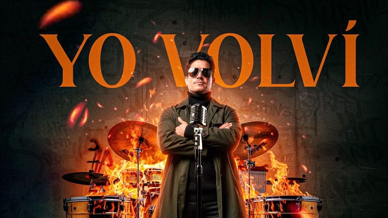 Frankie Negrón el ídolo de la salsa regresa con fuerza y revolución musical con su nuevo sencillo “Yo Volví”