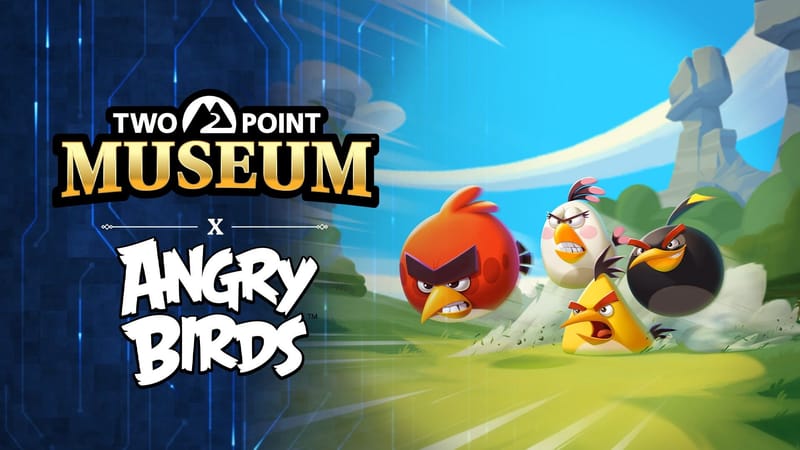 Two Point Museum presenta Angry Birds en una actualización gratuita