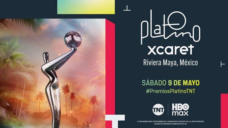 Los XIII premios Platino Xcaret anuncian sus finalistas: vive la gala en vivo en la temporada de premios de TNT y HBO Max