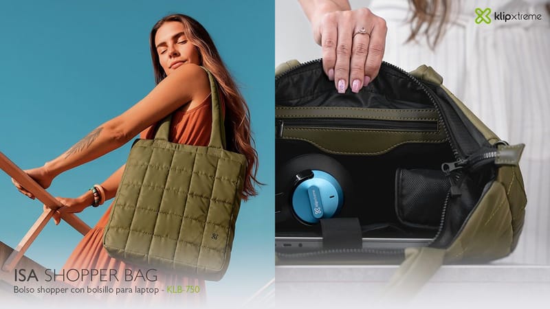 Klip Xtreme presenta su bolso Isa: elegancia y funcionalidad inteligente para la mujer moderna